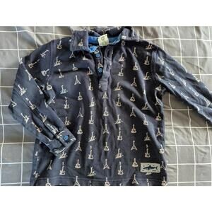 Frugi guitar music polo shirt